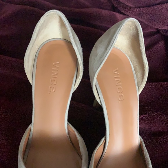 Light tan Vince heels - Picture 2 of 4
